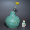 Khane Vase | Wheel-Thrown Ceramic Vase with Hand-Sculpted Details