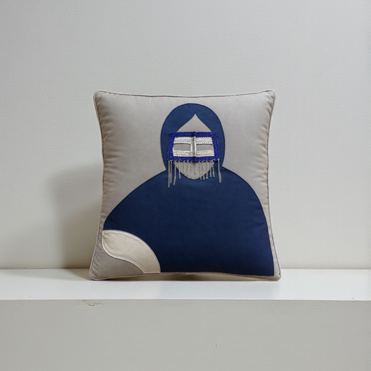 Gheshm Velvet Throw Pillow Cover