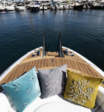 Nazar Embroidered Throw Pillow Cover