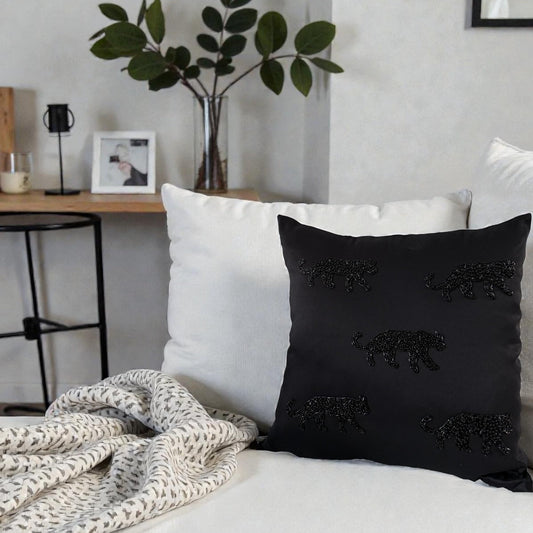 Youz Embroidered Throw Pillow Cover