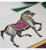 Shabdeez horse box with 24 karat gold